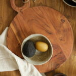 planche à découper ronde en bois