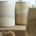 détail mug en grès