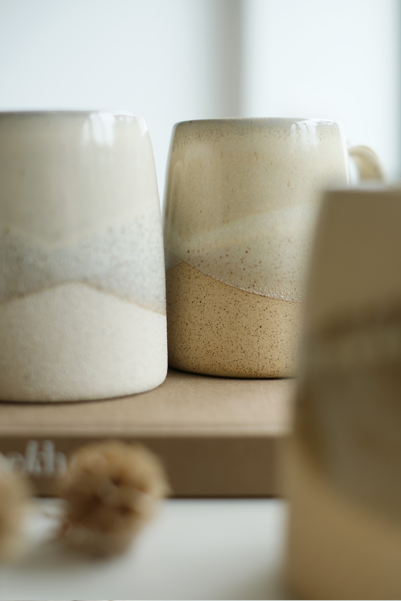détail mug en grès