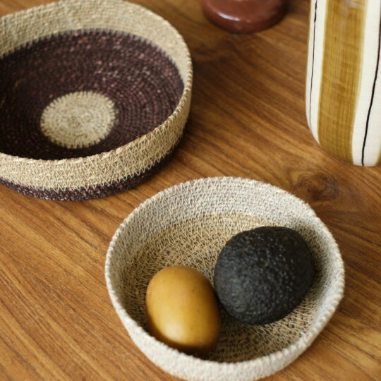 Corbeille à pain en jonc de mer – Image 1