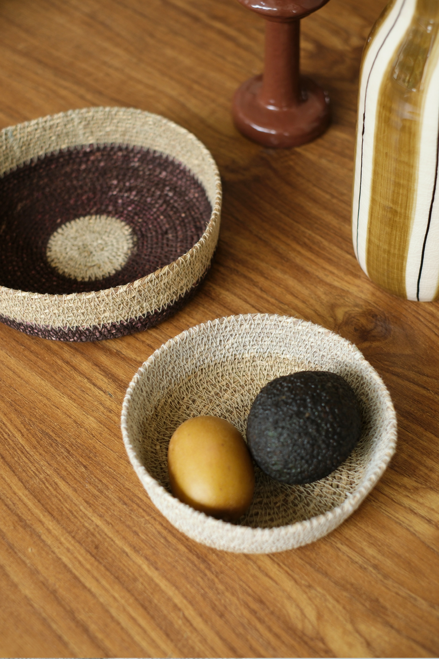 Corbeille à pain en jonc de mer – Image 1