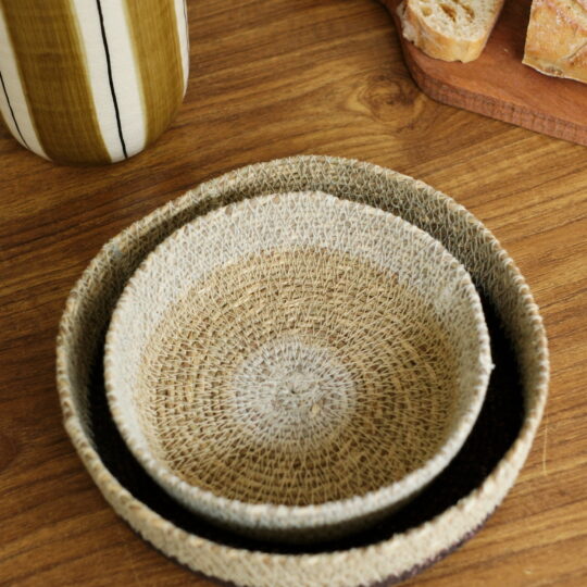 Corbeille à pain en jonc de mer – Image 4