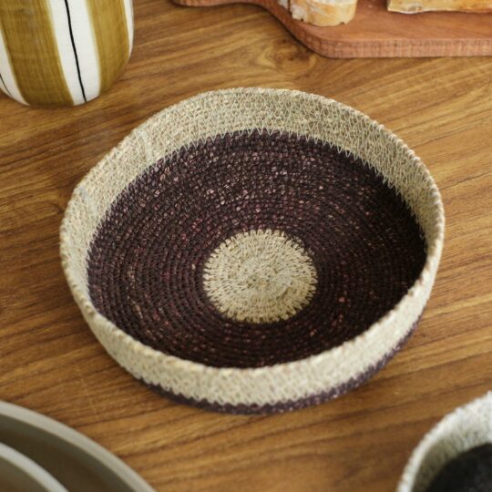 Corbeille à pain en jonc de mer – Image 3