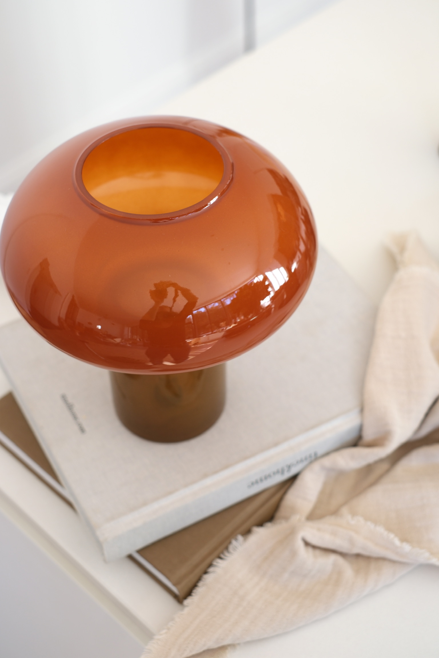 lampe de table champignon