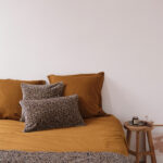 housse de coussin léopard mocaccino