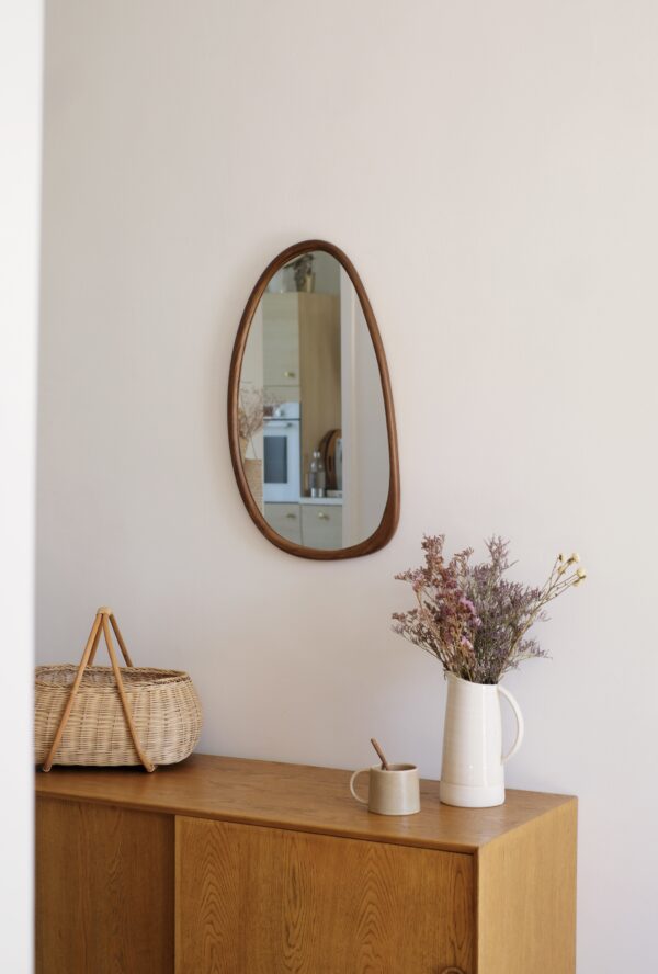 Miroir organique en bois - 2 tailles