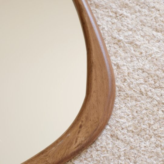 Miroir organique en bois - 2 tailles – Image 4