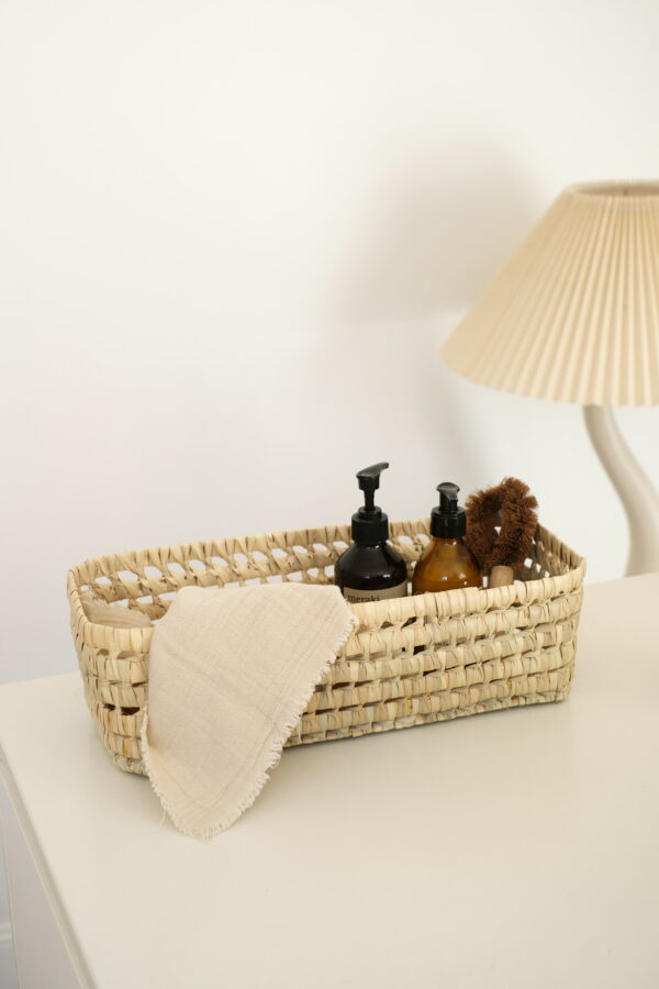 panier rangement paille