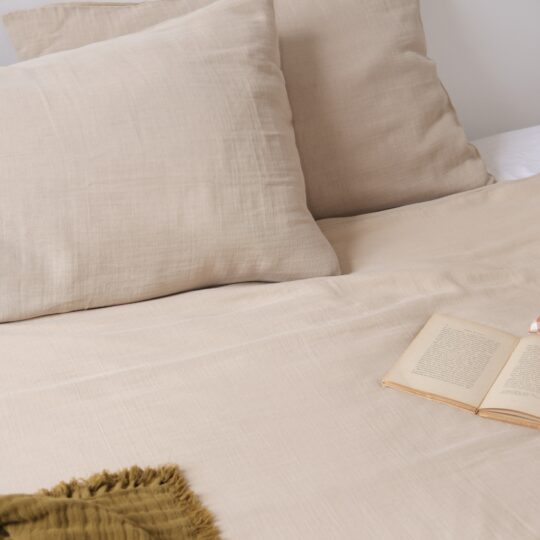 parure de lit gaze de coton