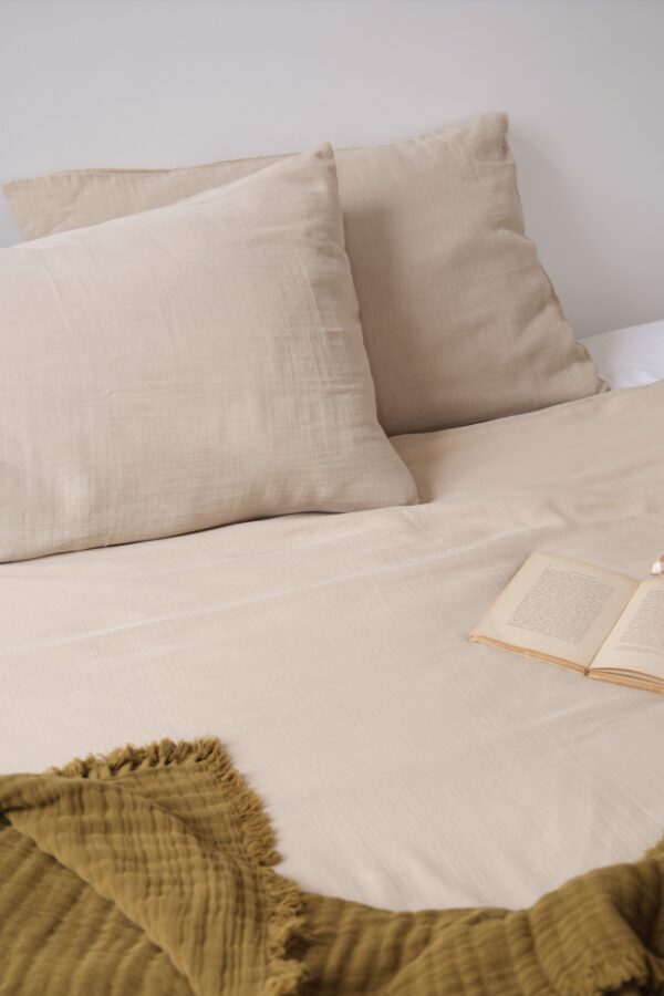 parure de lit gaze de coton