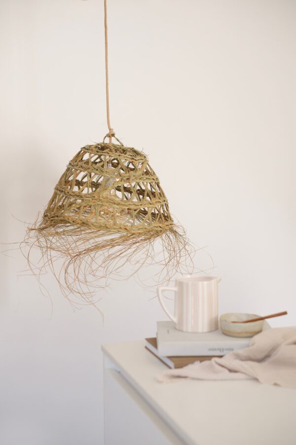 suspension bohème osier