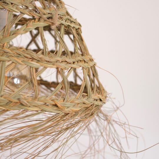 suspension bohème osier