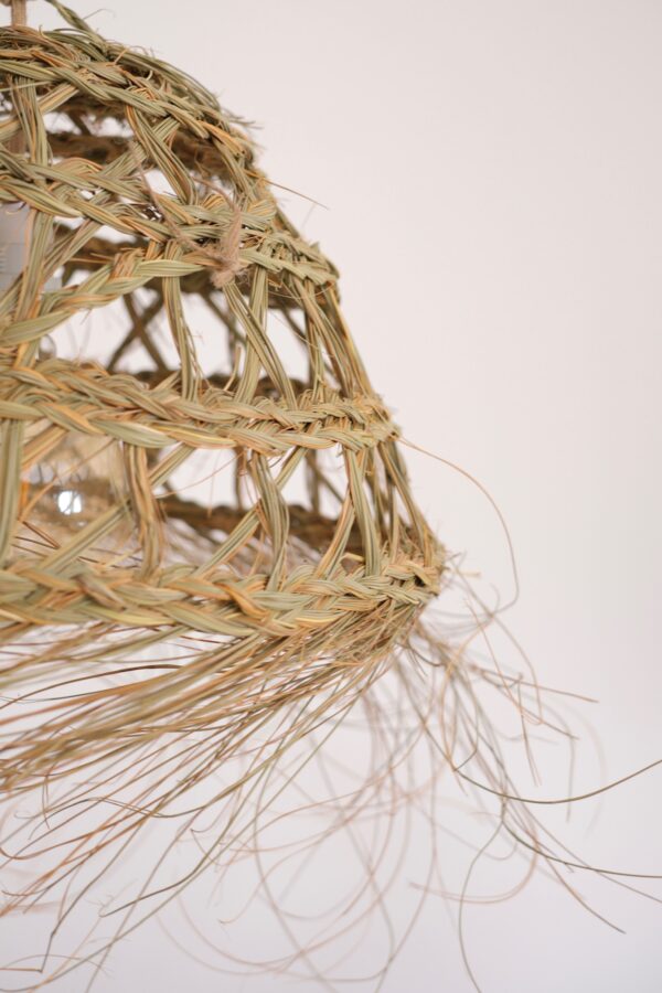 suspension bohème osier