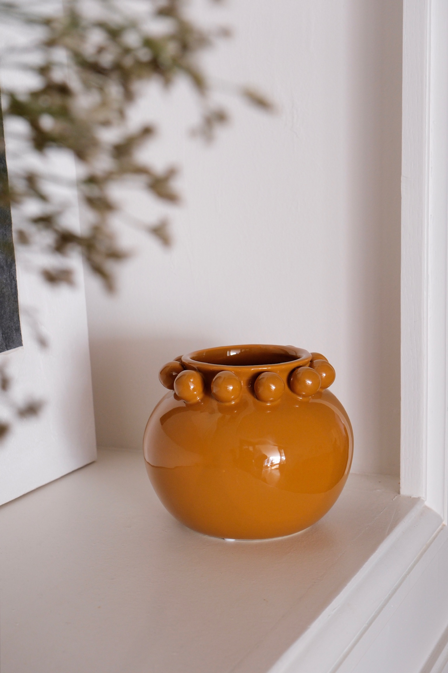 vase rond céramique