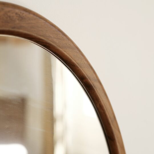 Miroir organique en bois - 2 tailles – Image 2