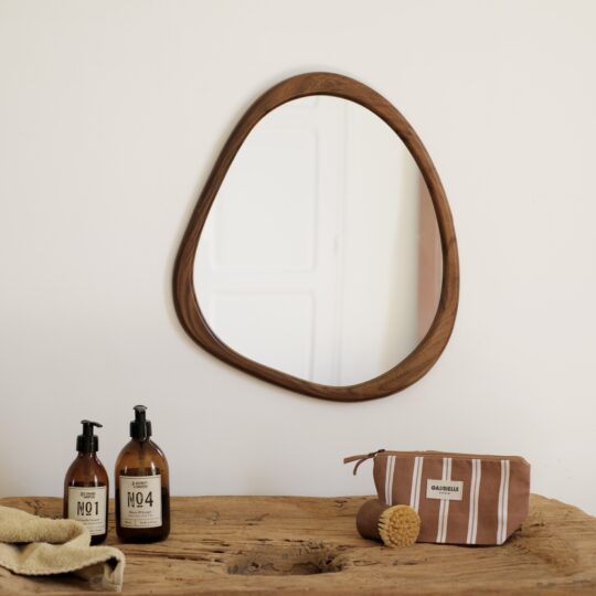 Miroir organique en bois - 2 tailles – Image 6