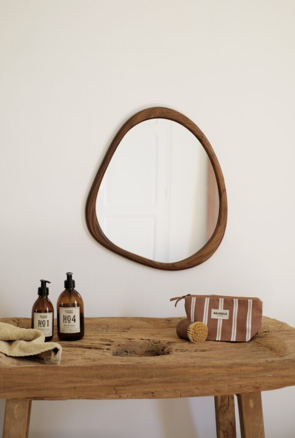 Miroir organique en bois - 2 tailles