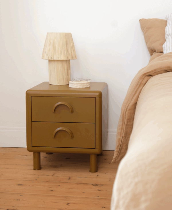 table de chevet métal