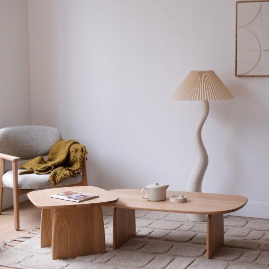 table basse chêne naturel