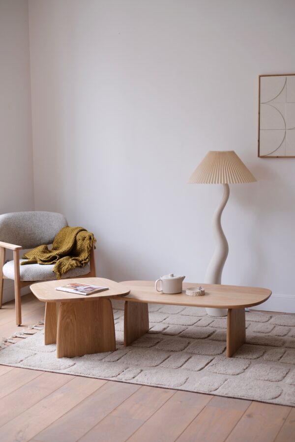 table basse chêne naturel