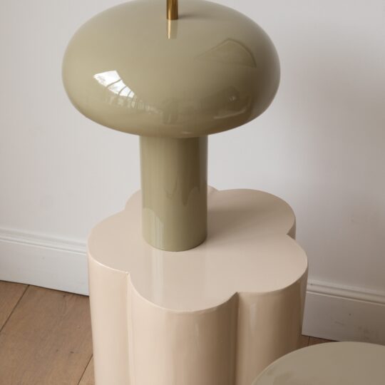 lampe rétro champignon