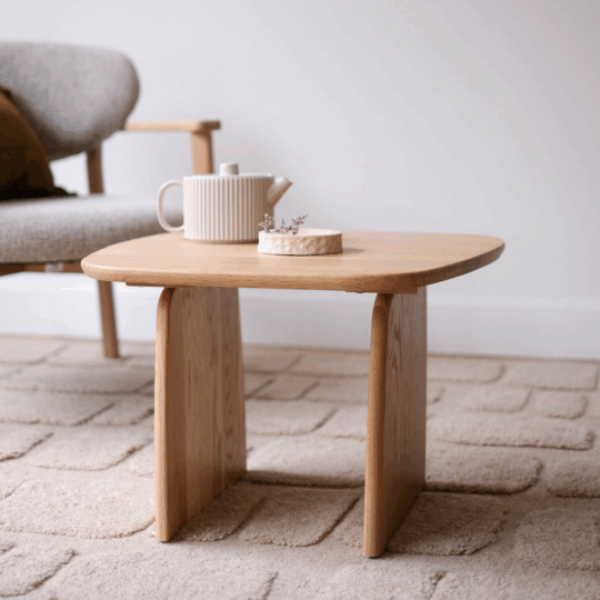 table basse chêne naturel