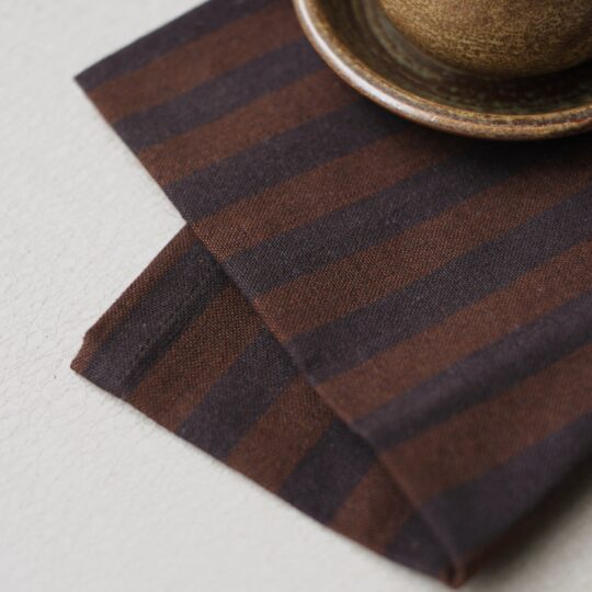 serviette de table coton recyclé