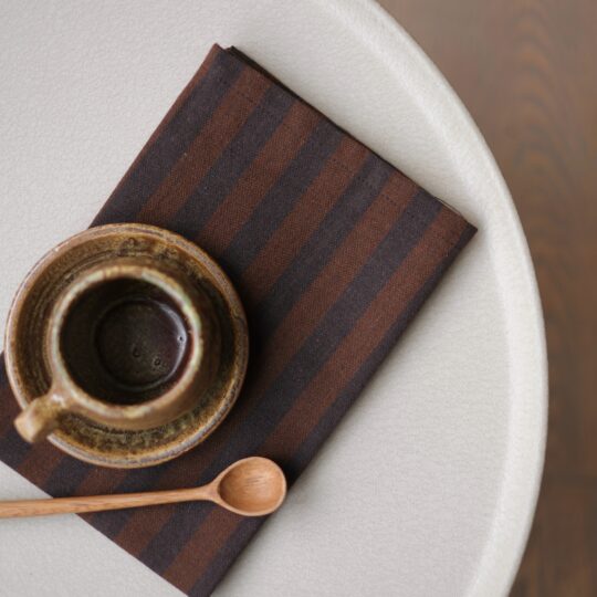 serviette de table coton recyclé