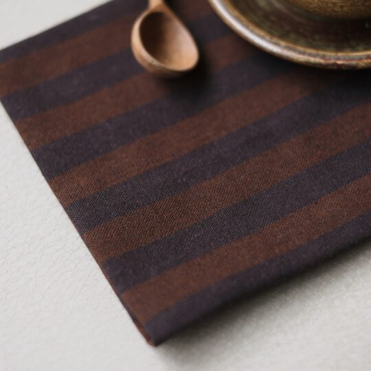 serviette de table coton recyclé