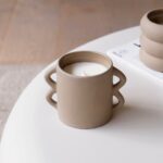 bougie parfumée en grès