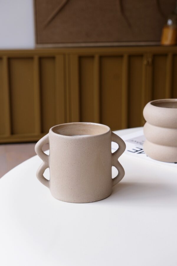 bougie parfumée gris