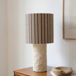 Lampe à poser artisanale en grès