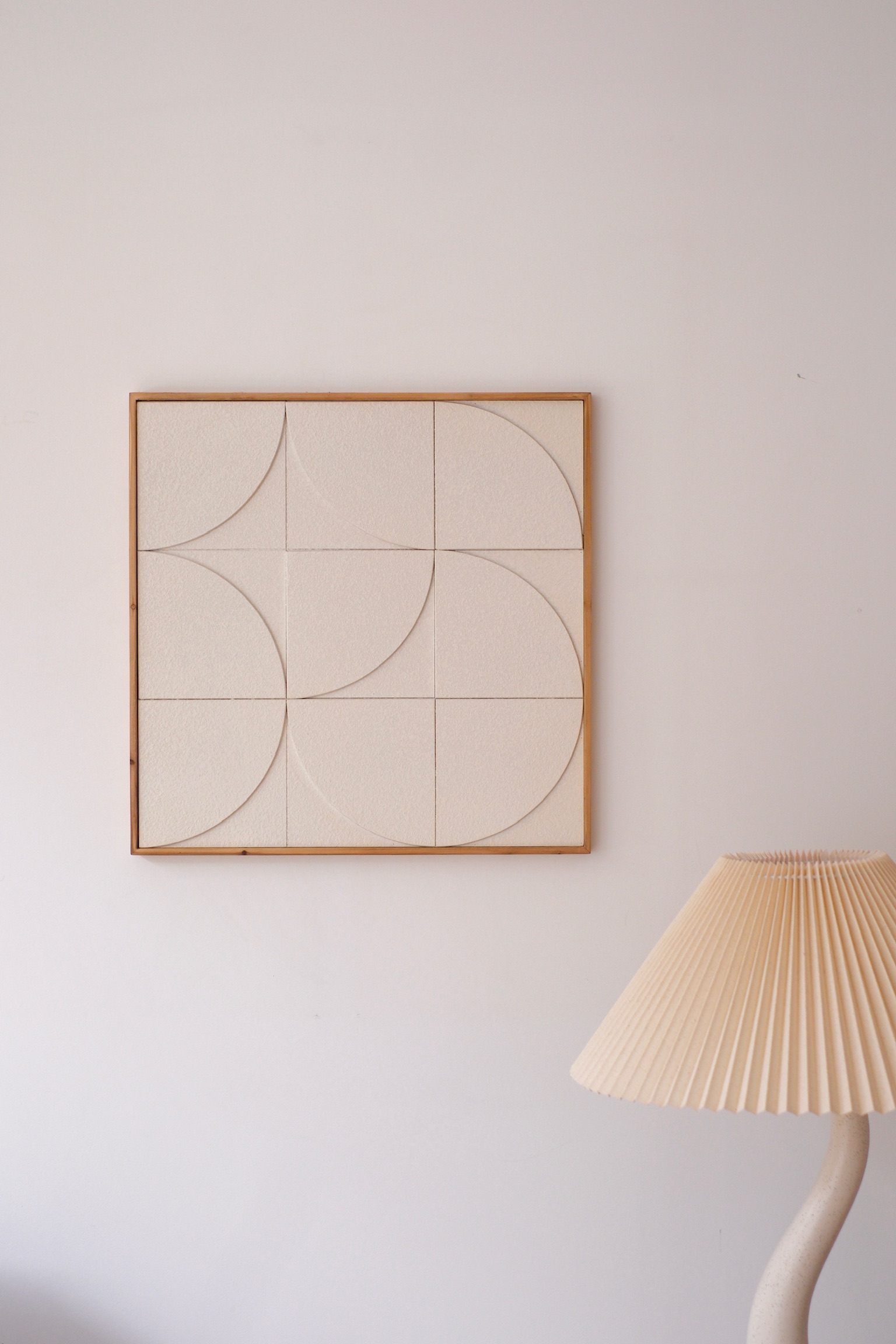 Tableau Relief géométrique