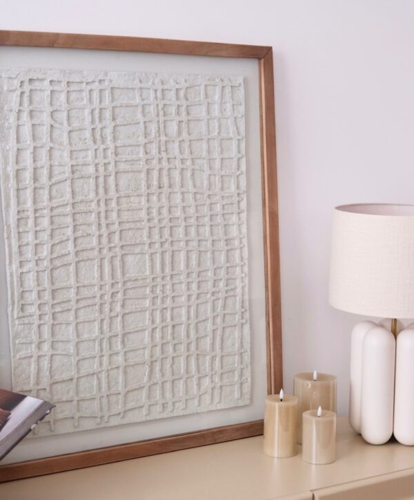 tableau relief papier mâché