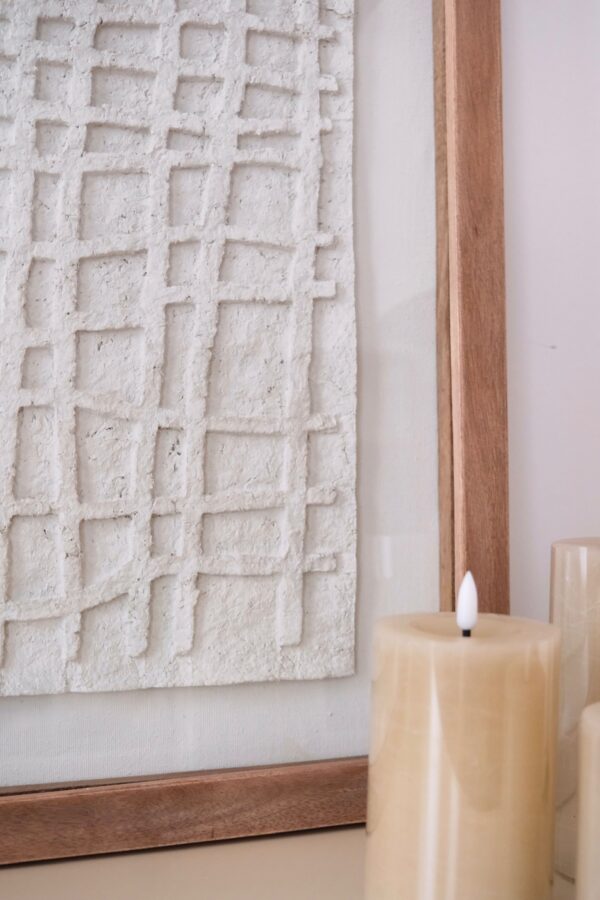 tableau relief papier mâché