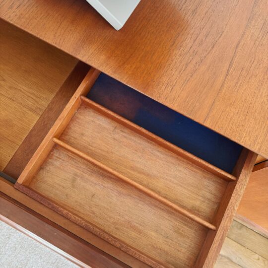 Enfilade vintage en teck Nathan – Image 6