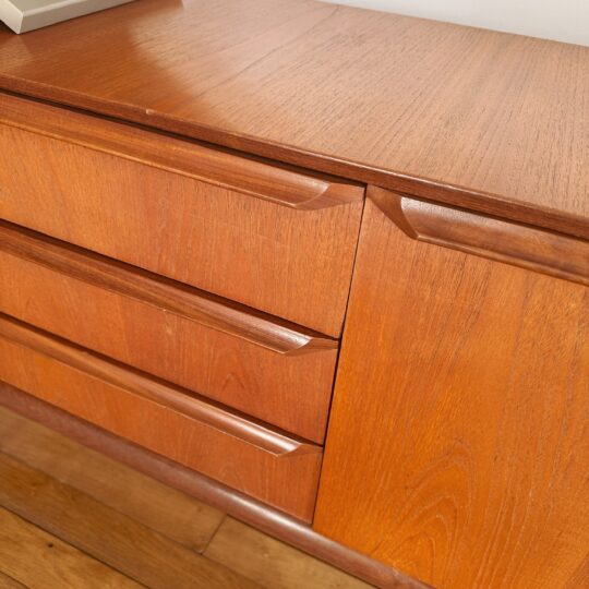 Enfilade vintage en teck Nathan – Image 10