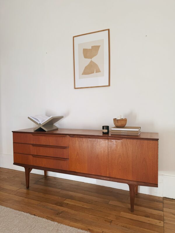 Enfilade vintage en teck Nathan