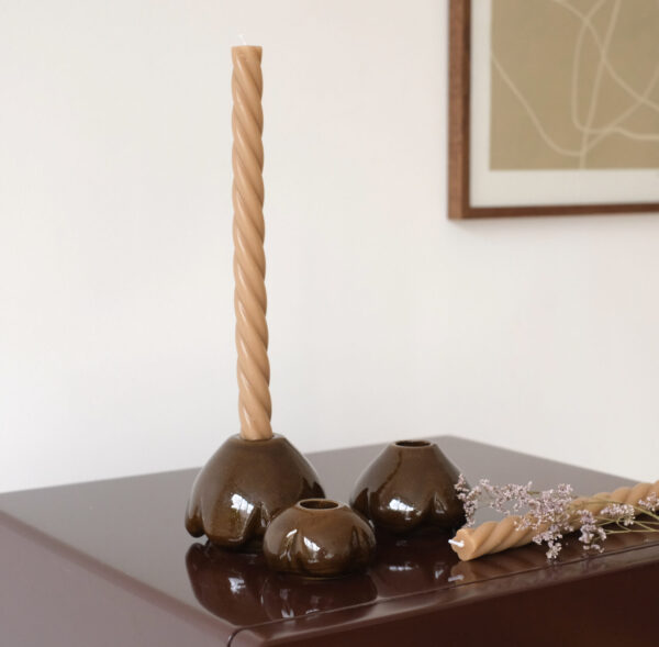 set 3 bougeoirs set 3 bougeoirs en céramique