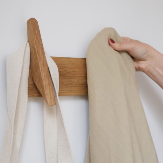 Patère en bois - 2 ou 4 crochets – Image 3