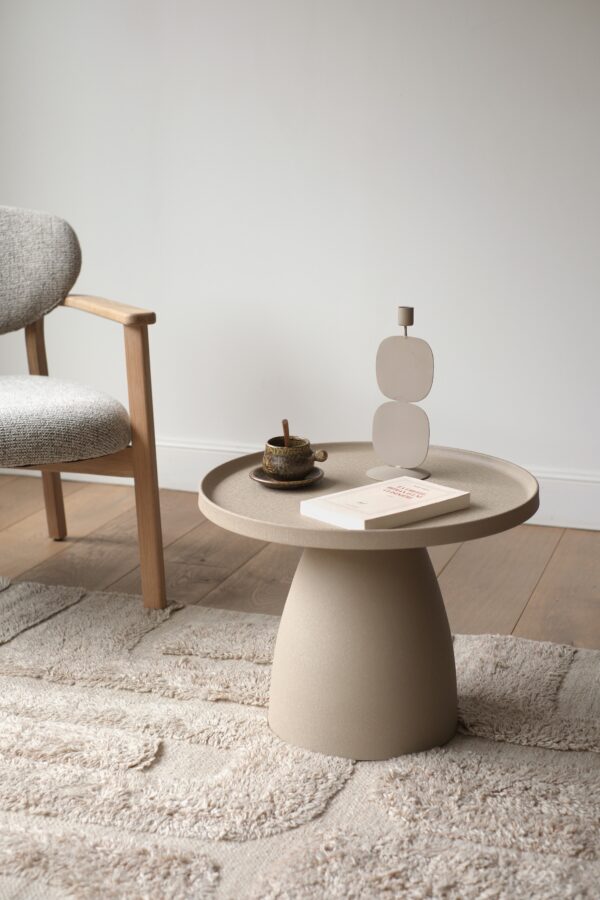 table d'appoint beige