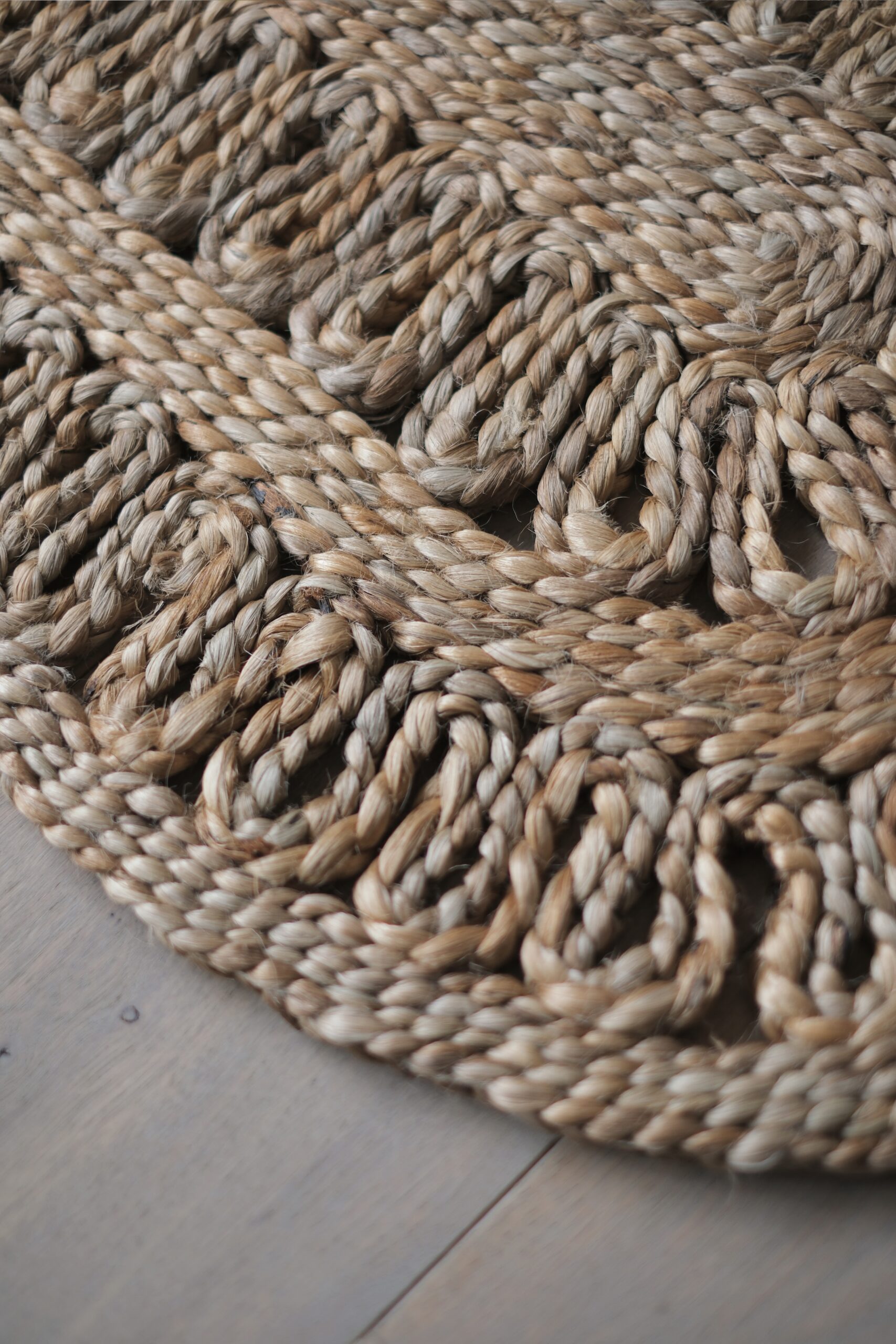 Tapis jute tressé main - ovale ou rectangulaire – Image 3