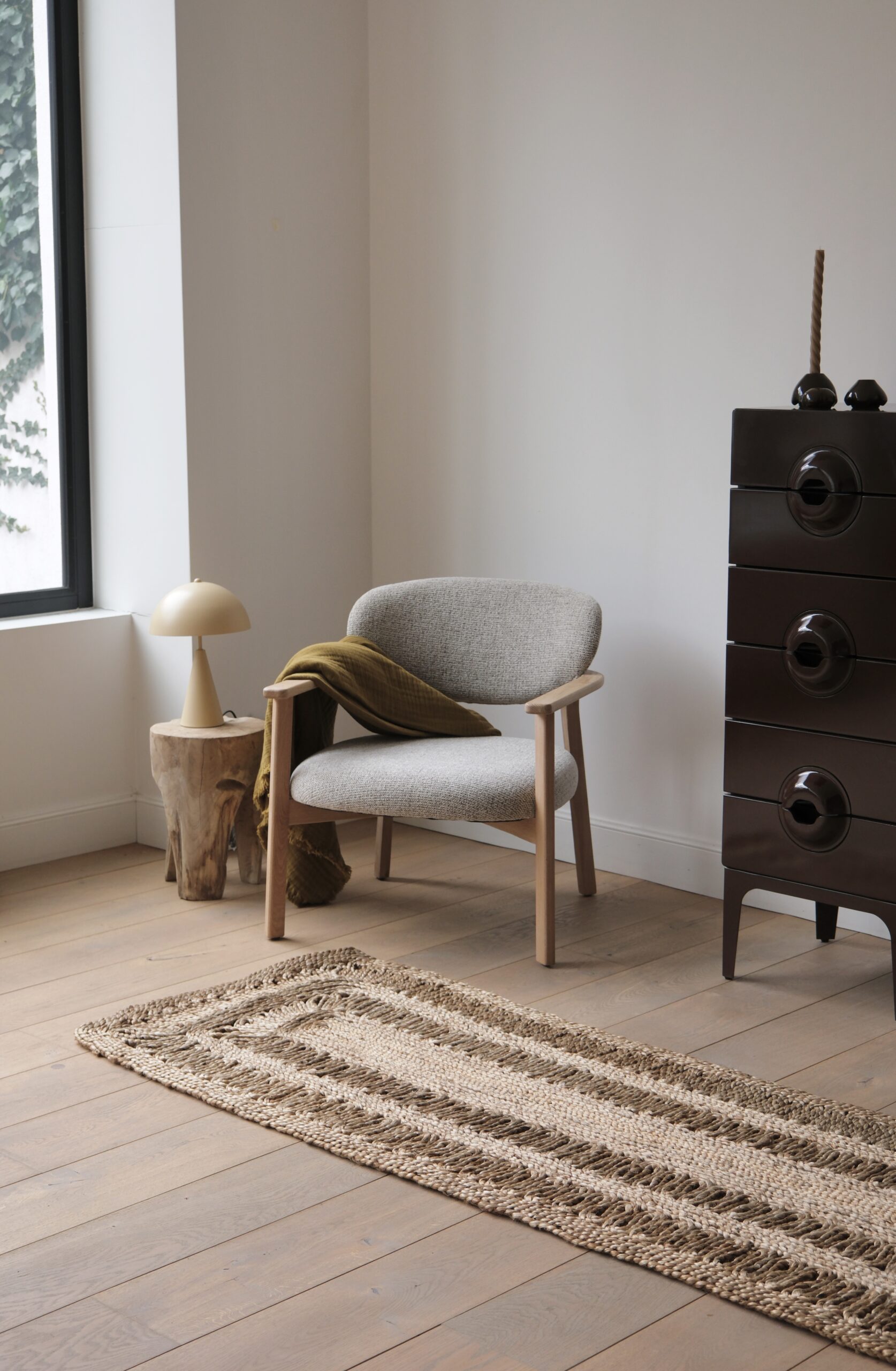 Tapis jute tressé main - ovale ou rectangulaire – Image 4