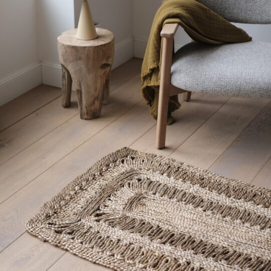 tapis jute rectangulaire