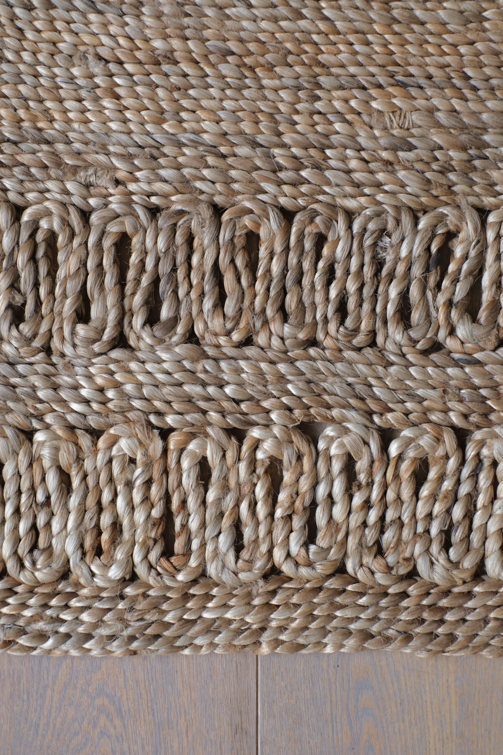 Tapis jute tressé main - ovale ou rectangulaire – Image 2