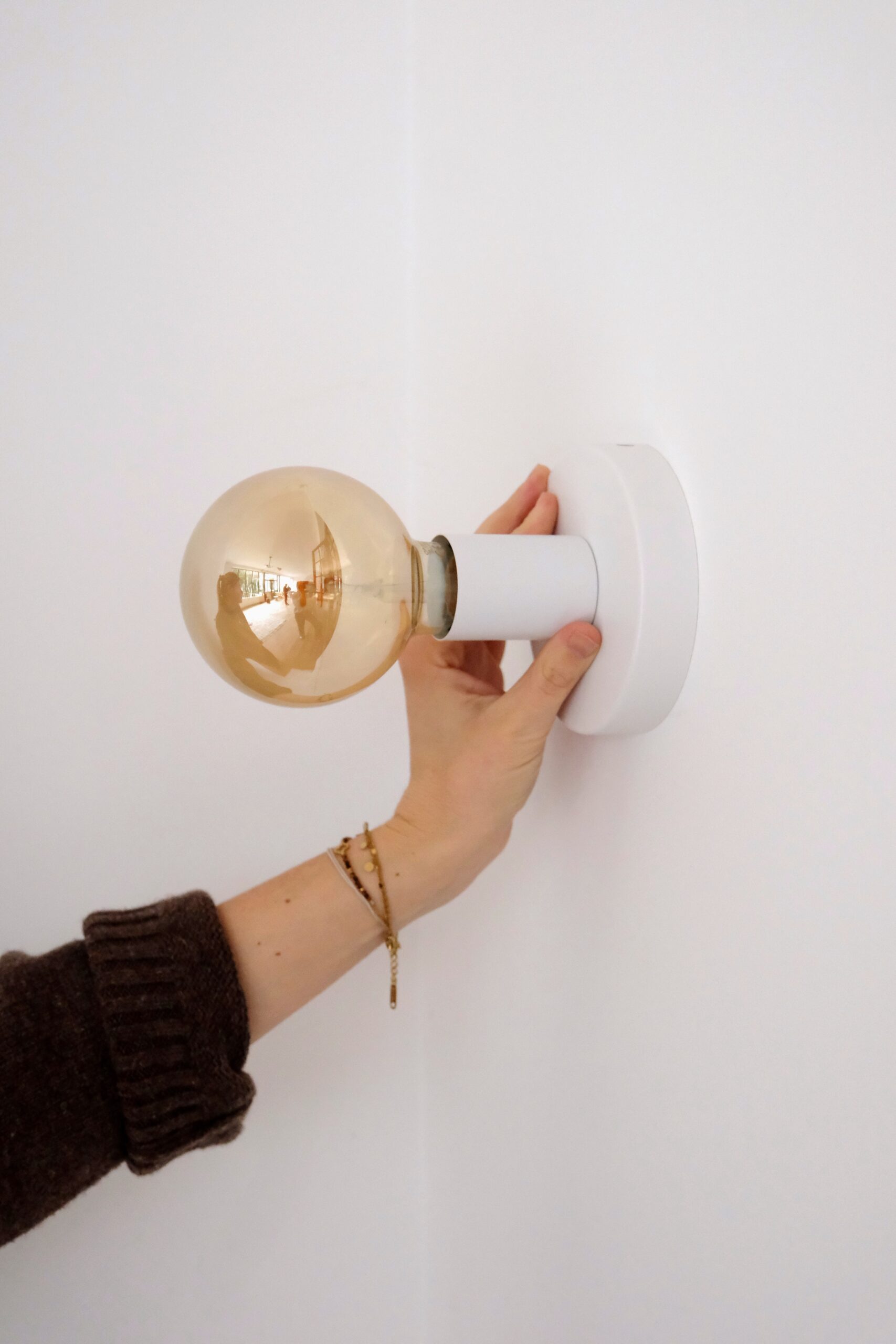 applique plafonnier blanc