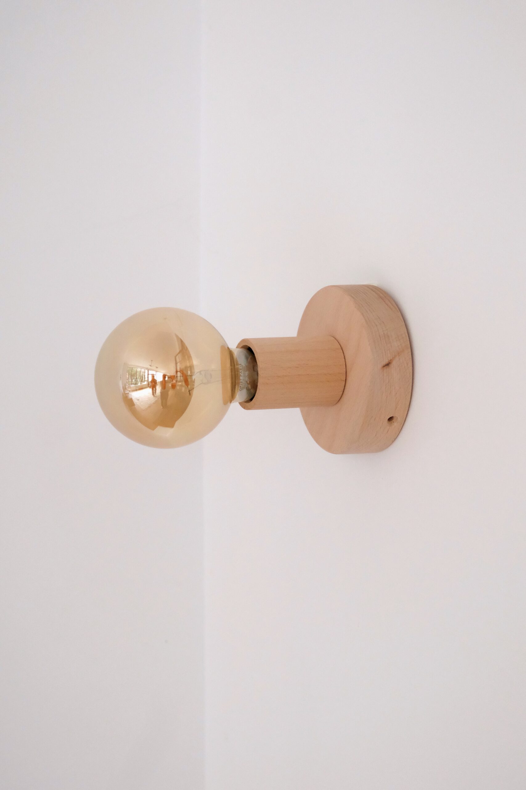 applique plafonnier bois