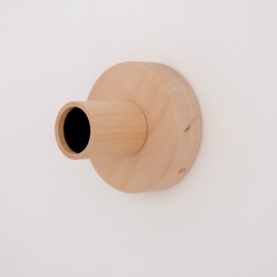 Applique en bois brut