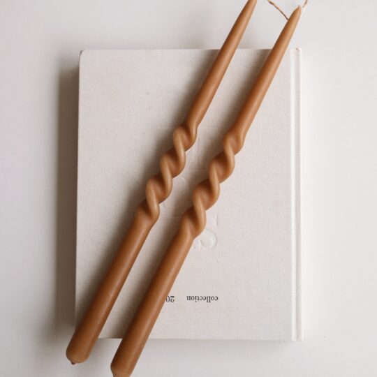 longue bougies torsadée