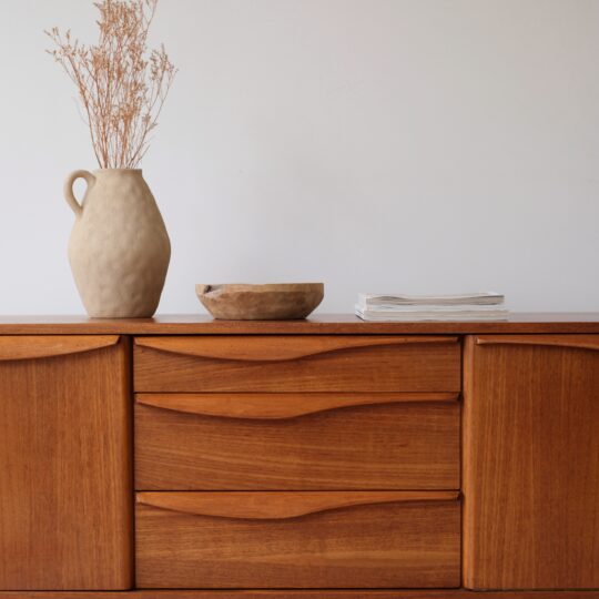 Enfilade vintage en teck Stonehill – Image 2